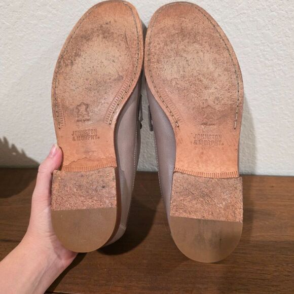 Johnston & Murphy Sheepskin Penny Loafers Sz 13 main image 5